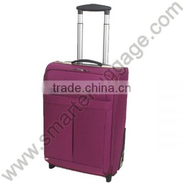 2 wheels cheap travel luggage bags