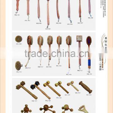 Double Side Bath Brush With Massager Beads