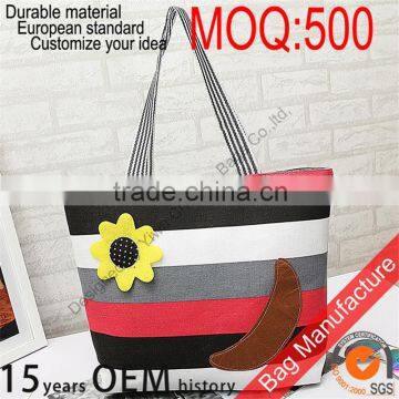 Fashion Style Recyclable Shopping Cotton Bag for Mummy