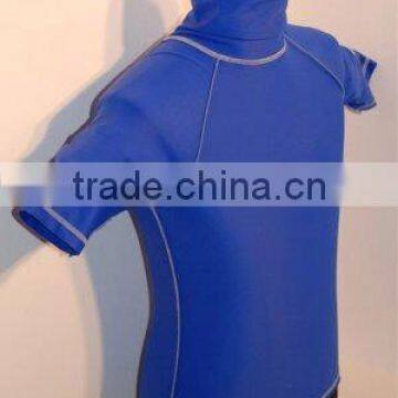 2016 Rash Guards/Sun protection Short Sleeve Top with High Quality
