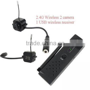 CCTV Surveillance Mini Wireless Camera Wireless Radio AV Receiver