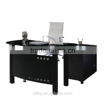 PT-D0412 Top sale china wholesale office executive glass table modern design