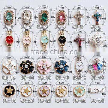 Factory nail art brand new metal 3d nail art in yiwu