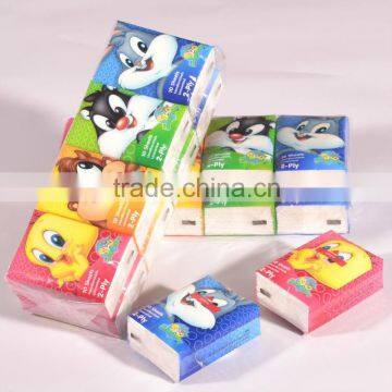 Cheap custom printed small facial tissue pack