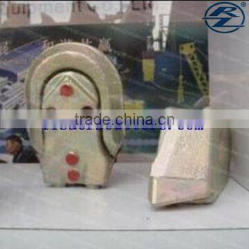 WS39 WB39 construction Foundation drilling flat teeth welding block piling rig flat casing teeth