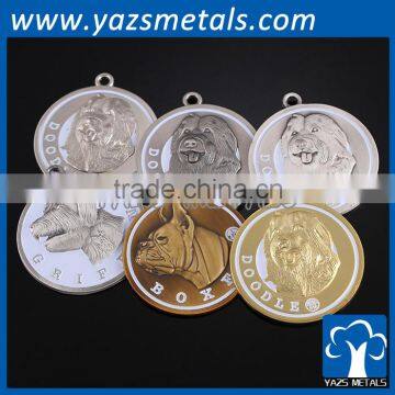 Factory Custom Antique Pet id Tag Pendant photo-6