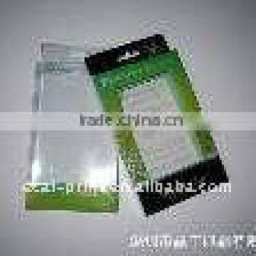 Transparent plastic display box