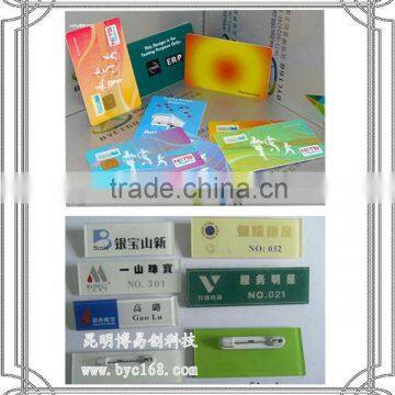 2013 hot sale business card printing machine for plastic, , pvc cards