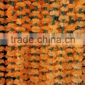 Artificial marigold flowers garland