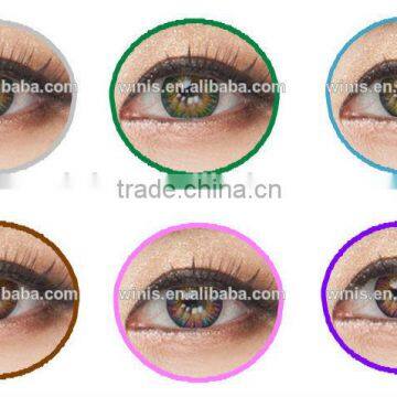 korea Giselle SW4 1 year 15mm big eye soft color contact lenses