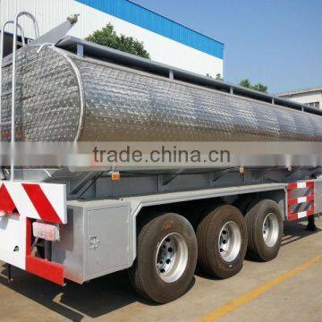 SASO DOT 42000 Liters 45M3 Stainless Oil Tank Trailer