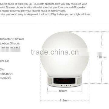 Romatice Bedroom Wireless LED Light Bluetooth Speaker With Radio photo-5