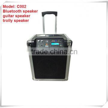 Portable wireless bluetooth speaker,guitar speaker,trolly speaker