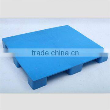 Offer 4-way bule flat surface plastic pallets with nine foot