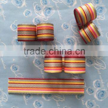 Eco-Friendly jacquard ribbon polyester tape webbing strap