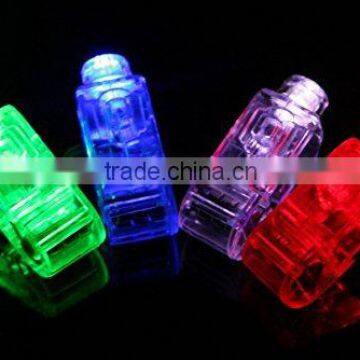 hot cheap gift colorful finger ring flashing led light