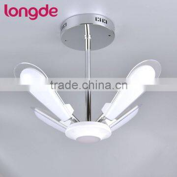 Single CCT Creative Deformable Fan Shape LED Ceiling Pendant Lamp for Restaurant photo-5