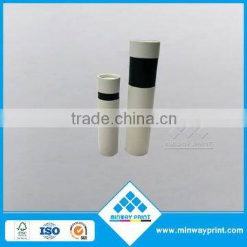 Plain White Paper Tube Packaging Costom Design Available photo-2
