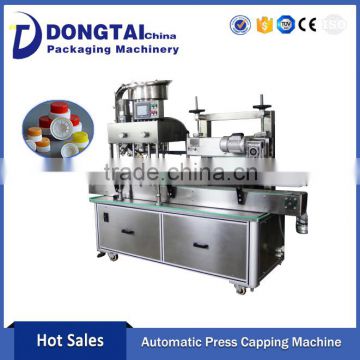 Various Bottles Plastic Caps Press Capping Machine