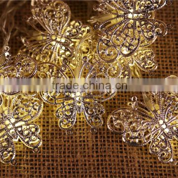 Fairy Metal Butterfly Wedding Christmas Indoor and Outdoor Decorative LED String Light