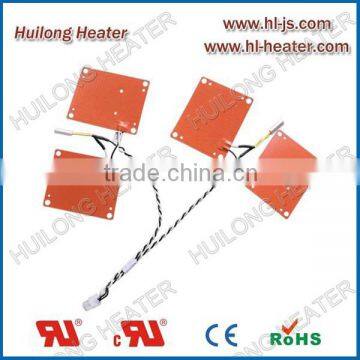 Flexible silicone heater used in medical analyzer machine