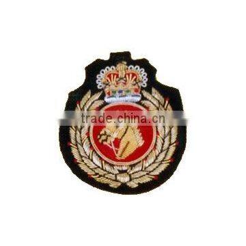 Hand Embroidered Badges , Emblems , Crest , Insignias , Patches