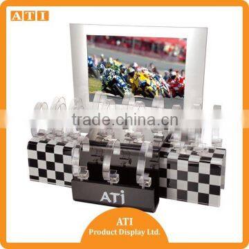 high quality shopping mall watch acrylic countertop display set for showing