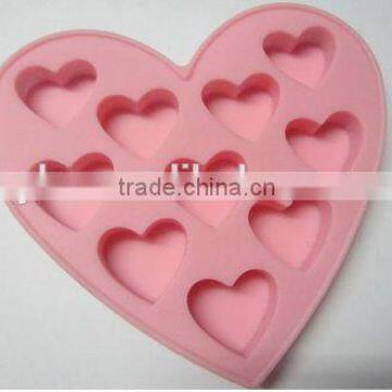 heart shape silicone cake mould, silicon chocolate mould