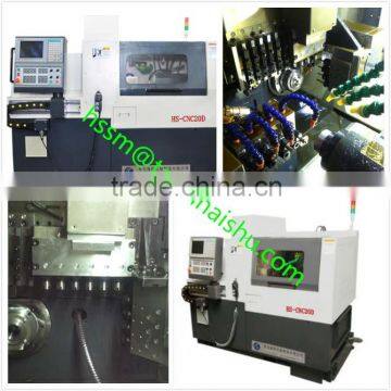 Lathe Machine HS-CNC20D Swiss Cnc Lathe Machine With Good Price photo-2