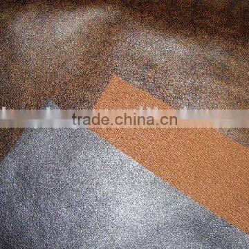 polyester bronzing suede fabric for sofa