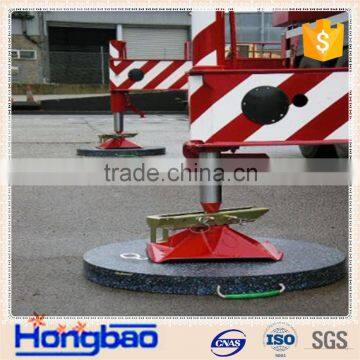 UHMW PE Plastic Polyethylene hdpe Crane Outrigger Pads