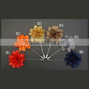 New arrival fashion FLOWER lapel pin&lapel flower for suitJSLP033