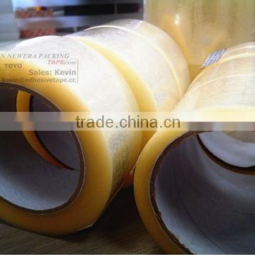 Transparent Yellowish Packaging Tape for Boxes Sealing