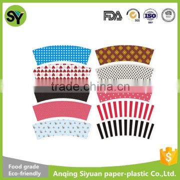 100% wood pulp raw material for paper cups/paper cup fan