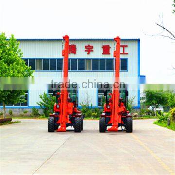 Post Ramming/spiral Machine hydraulic post driver machine