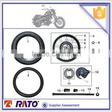 Motorcycle hot sale parts motorcyle wheel tyre and inner tube