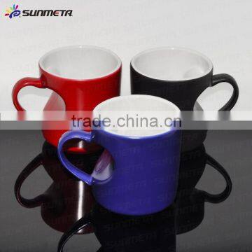 Sunmeta factory supply Sublimation Magic mug for heat transfer Printing