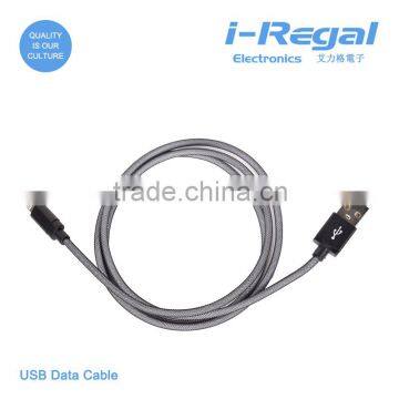 HOT Aluminum Sell Double Side Drawing Usb Cable for Mobile Phone