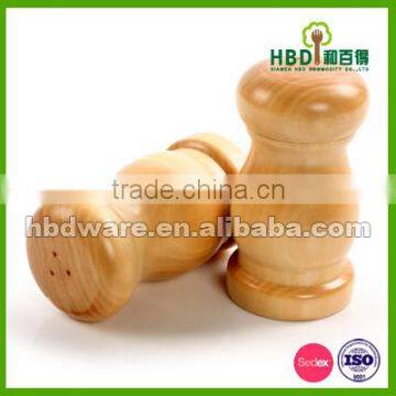 High Quality Wood Salt and Pepper Shaker Set