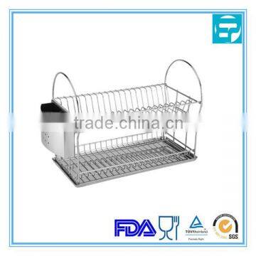 Steel Kitchen Houseware 2-Tier Dish Rack photo-6