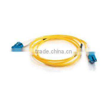 5m LC-LC 9/125 OS1 Duplex Singlemode Fiber Optic Cable (Plenum-Rated)