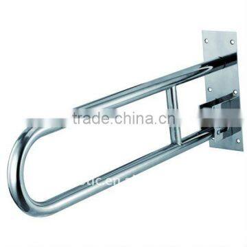 bathroom and toilet using stainless steel handrails