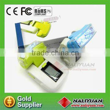 Hot sales multifunction pedometer with flash light for promotion