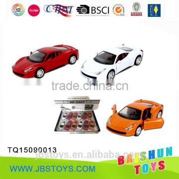 1: 36 alloy open door car, pull back car