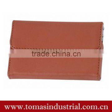 Guangzhou promotional high quality leather name card holder