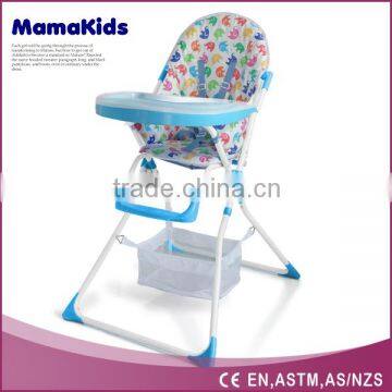 EN14988 Baby simple folding high chair, kitchen high chair