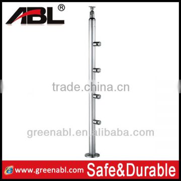 ABL SS304 stainless steel handrail fittings exterior handrail lowes balustrade in high standard quality