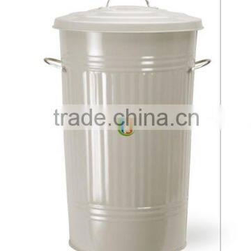 Clay Colored Galvanised Steel Mini Composting Container