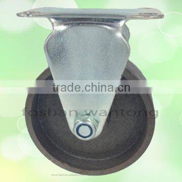 Medium Duty Table Leg Rigid Plate All Size Furniture Caster Wheel