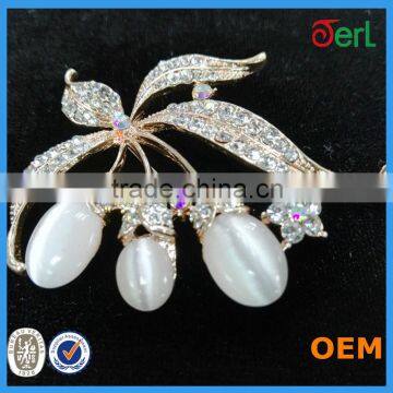 Wedding Party Decoration Crystal Large Rhinestone Brooches